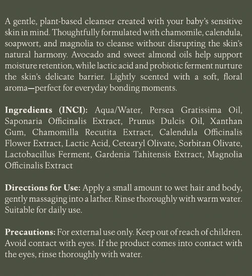 Kindred Bloom – Body Wash + Shampoo